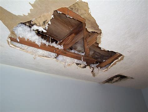 water damage basement ceiling|How to Repair a Water